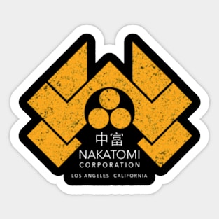 Nakatomi Plaza HD Japanese Variant Sticker